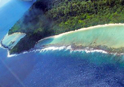 aerial image of bulo island